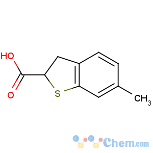 CAS No:26018-71-3 6-methyl-2,3-dihydro-1-benzothiophene-2-carboxylic acid