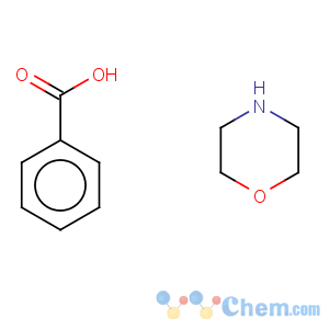 CAS No:26021-56-7 benzoic acid, compound with morpholine (1:1)