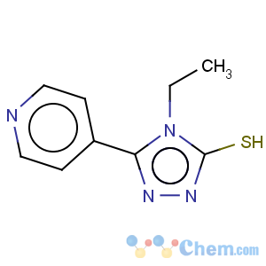 CAS No:26029-01-6 3H-1,2,4-Triazole-3-thione,4-ethyl-2,4-dihydro-5-(4-pyridinyl)-