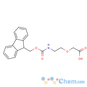 CAS No:260367-12-2 2-[2-(9H-fluoren-9-ylmethoxycarbonylamino)ethoxy]acetic acid