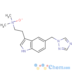 CAS No:260435-42-5 N,N-dimethyl-2-[5-(1,2,4-triazol-1-ylmethyl)-1H-indol-3-yl]ethanamine<br />oxide