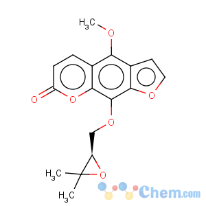 CAS No:26091-79-2 7H-Furo[3,2-g][1]benzopyran-7-one,9-[[(2R)-3,3-dimethyl-2-oxiranyl]methoxy]-4-methoxy-