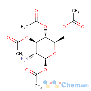 CAS No:26108-75-8 b-D-Glucopyranose,2-amino-2-deoxy-, 1,3,4,6-tetraacetate