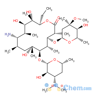CAS No:26116-56-3 Erythromycin,9-amino-9-deoxo-, (9S)-