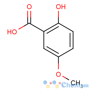 CAS No:2612-02-4 2-hydroxy-5-methoxybenzoic acid