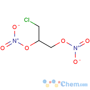 CAS No:2612-33-1 (1-chloro-3-nitrooxypropan-2-yl) nitrate
