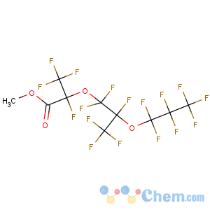 CAS No:26131-32-8 methyl<br />2,3,3,3-tetrafluoro-2-[1,1,2,3,3,3-hexafluoro-2-(1,1,2,2,3,3,<br />3-heptafluoropropoxy)propoxy]propanoate