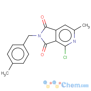 CAS No:261363-76-2 1H-Pyrrolo[3,4-c]pyridine-1,3(2H)-dione,4-chloro-6-methyl-2-[(4-methylphenyl)methyl]-