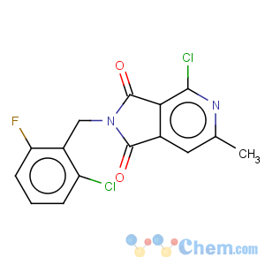 CAS No:261363-77-3 1H-Pyrrolo[3,4-c]pyridine-1,3(2H)-dione,4-chloro-2-[(2-chloro-6-fluorophenyl)methyl]-6-methyl-