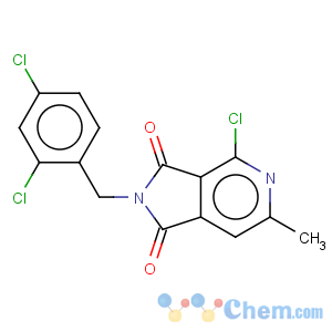 CAS No:261363-78-4 1H-Pyrrolo[3,4-c]pyridine-1,3(2H)-dione,4-chloro-2-[(2,4-dichlorophenyl)methyl]-6-methyl-