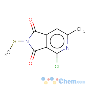 CAS No:261363-80-8 1H-Pyrrolo[3,4-c]pyridine-1,3(2H)-dione,4-chloro-6-methyl-2-(methylthio)-