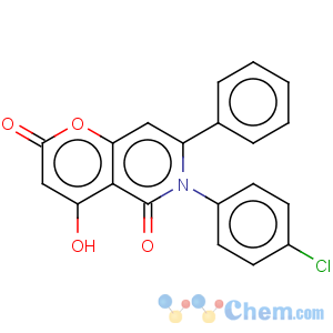 CAS No:261505-52-6 6-(4-Chloro-phenyl)-4-hydroxy-7-phenyl-6H-pyrano[3,2-c]pyridine-2,5-dione