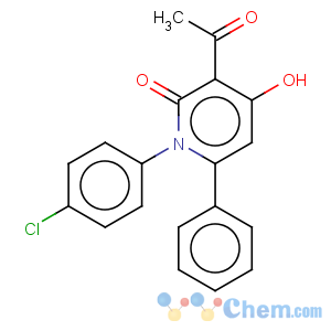 CAS No:261505-54-8 3-Acetyl-1-(4-chloro-phenyl)-4-hydroxy-6-phenyl-1H-pyridin-2-one