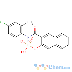 CAS No:2616-72-0 [3-[(4-chloro-2-methylphenyl)carbamoyl]naphthalen-2-yl] dihydrogen<br />phosphate