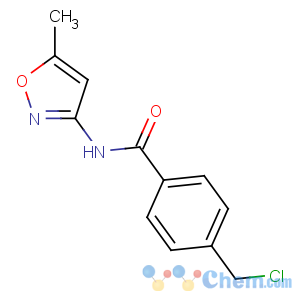 CAS No:261704-37-4 4-(chloromethyl)-N-(5-methyl-1,2-oxazol-3-yl)benzamide