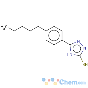 CAS No:261704-48-7 3H-1,2,4-Triazole-3-thione,1,2-dihydro-5-(4-pentylphenyl)-