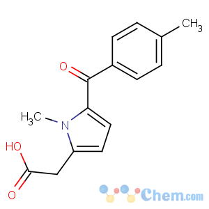 CAS No:26171-23-3 2-[1-methyl-5-(4-methylbenzoyl)pyrrol-2-yl]acetic acid