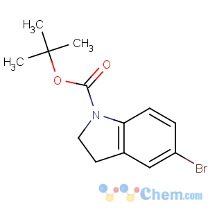 CAS No:261732-38-1 tert-butyl 5-bromo-2,3-dihydroindole-1-carboxylate