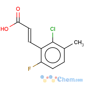 CAS No:261762-89-4 2-Propenoic acid,3-(2-chloro-6-fluoro-3-methylphenyl)-