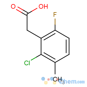 CAS No:261762-92-9 2-(2-chloro-6-fluoro-3-methylphenyl)acetic acid