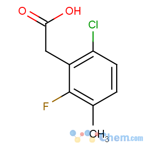 CAS No:261762-93-0 2-(6-chloro-2-fluoro-3-methylphenyl)acetic acid