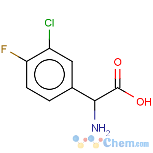 CAS No:261762-99-6 Benzeneacetic acid, a-amino-3-chloro-4-fluoro-