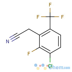CAS No:261763-16-0 2-[3-chloro-2-fluoro-6-(trifluoromethyl)phenyl]acetonitrile