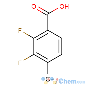 CAS No:261763-37-5 2,3-difluoro-4-methylbenzoic acid