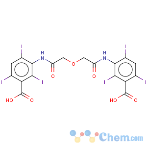 CAS No:2618-25-9 Benzoic acid,3,3'-[oxybis[(1-oxo-2,1-ethanediyl)imino]]bis[2,4,6-triiodo-