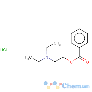 CAS No:2618-38-4 Benzoic acid,2-(diethylamino)ethyl ester, hydrochloride (1:1)