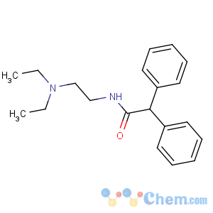 CAS No:2618-52-2 N-[2-(diethylamino)ethyl]-2,2-diphenylacetamide