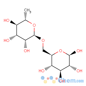 CAS No:26184-96-3 b-D-Glucopyranose, 6-O-(6-deoxy-a-L-mannopyranosyl)-