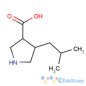 CAS No:261896-40-6 (3S,4S)-4-(2-methylpropyl)pyrrolidine-3-carboxylic acid