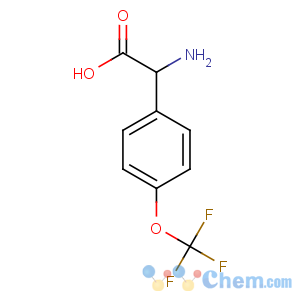 CAS No:261952-24-3 2-amino-2-[4-(trifluoromethoxy)phenyl]acetic acid