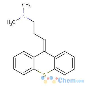 CAS No:2622-24-4 N,N-dimethyl-3-thioxanthen-9-ylidenepropan-1-amine
