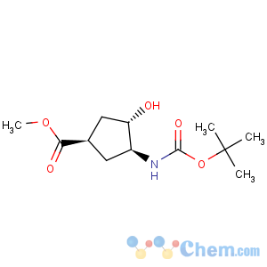 CAS No:262280-14-8 Cyclopentanecarboxylicacid, 3-[[(1,1-dimethylethoxy)carbonyl]amino]-4-hydroxy-, methyl ester,(1R,3S,4S)-
