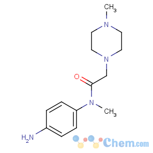 CAS No:262368-30-9 N-(4-aminophenyl)-N-methyl-2-(4-methylpiperazin-1-yl)acetamide