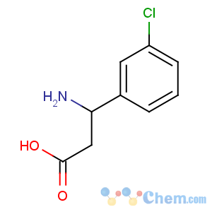 CAS No:262429-49-2 (3R)-3-amino-3-(3-chlorophenyl)propanoic acid