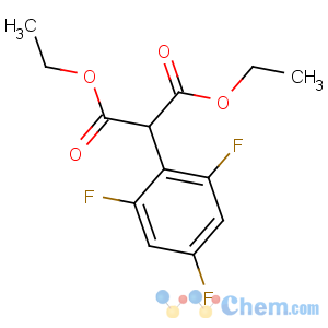 CAS No:262609-07-4 diethyl 2-(2,4,6-trifluorophenyl)propanedioate