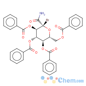 CAS No:262849-68-3 a-D-gluco-2-Heptulopyranosonamide,2-bromo-2-deoxy-, 3,4,5,7-tetrabenzoate (9CI)