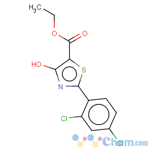 CAS No:262856-01-9 5-Thiazolecarboxylicacid, 2-(2,4-dichlorophenyl)-4-hydroxy-, ethyl ester