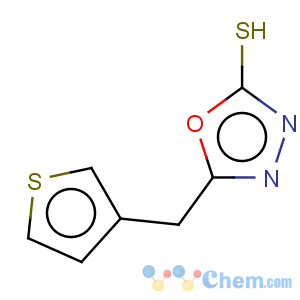 CAS No:262856-02-0 1,3,4-Oxadiazole-2(3H)-thione,5-(3-thienylmethyl)-