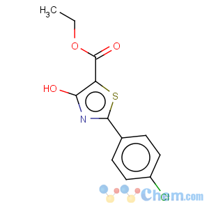 CAS No:263016-08-6 5-Thiazolecarboxylicacid, 2-(4-chlorophenyl)-4-hydroxy-, ethyl ester