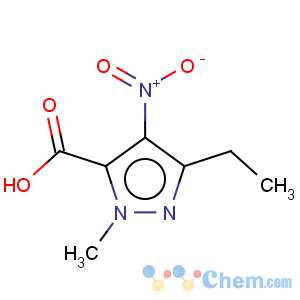 CAS No:26308-41-8 5-Ethyl-2-methyl-4-nitro-2H-pyrazole-3-carboxylicacid