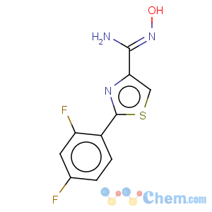 CAS No:263160-25-4 4-Thiazolecarboximidamide,2-(2,4-difluorophenyl)-N-hydroxy-