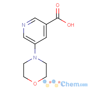 CAS No:263270-06-0 5-morpholin-4-ylpyridine-3-carboxylic acid