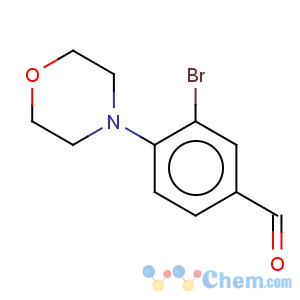 CAS No:263349-24-2 Benzaldehyde,3-bromo-4-(4-morpholinyl)-