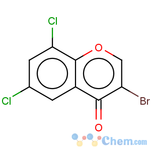 CAS No:263365-49-7 4H-1-Benzopyran-4-one,3-bromo-6,8-dichloro-
