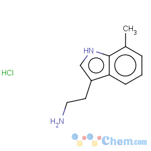 CAS No:26346-39-4 1H-Indole-3-ethanamine,7-methyl-, hydrochloride (1:?)