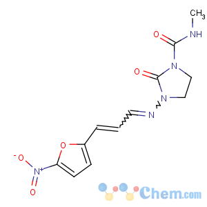 CAS No:26350-39-0 N-methyl-3-[(E)-[(E)-3-(5-nitrofuran-2-yl)prop-2-enylidene]amino]-2-<br />oxoimidazolidine-1-carboxamide